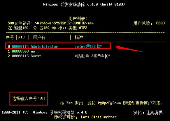 用户名选择