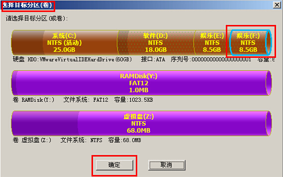 目标分区