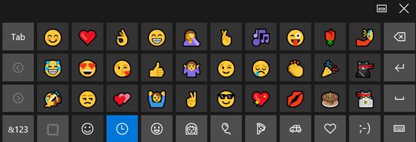 win10输入emoji表情