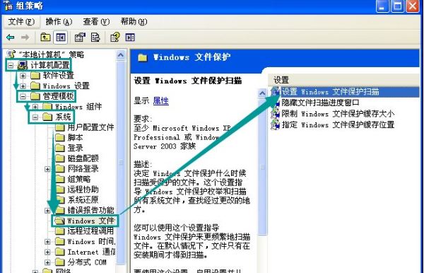 winxp系统弹出windows文件保护如何关闭    winxp系统弹出windows文件保护关闭方法