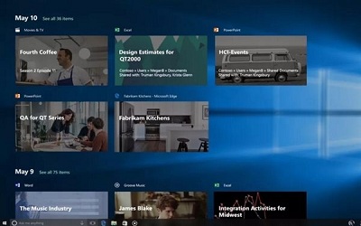 win10系统怎么恢复时间线功能