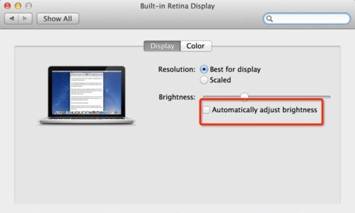 macbook电脑自动调节亮度怎么办3