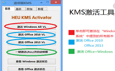 KMS怎样激活office2013/2010 KMS激活office2013/2010的方法