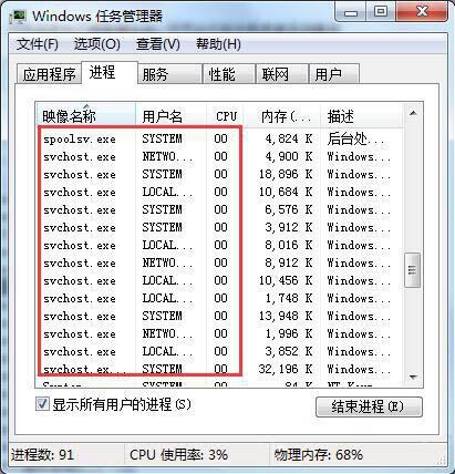 电脑cpu占用率过高