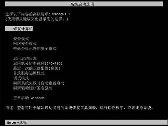 电脑开机无法进入系统