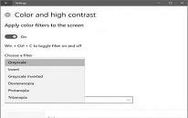 win10系统开启色盲模式教程分享