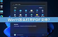 win11系统如何打开pdf文件